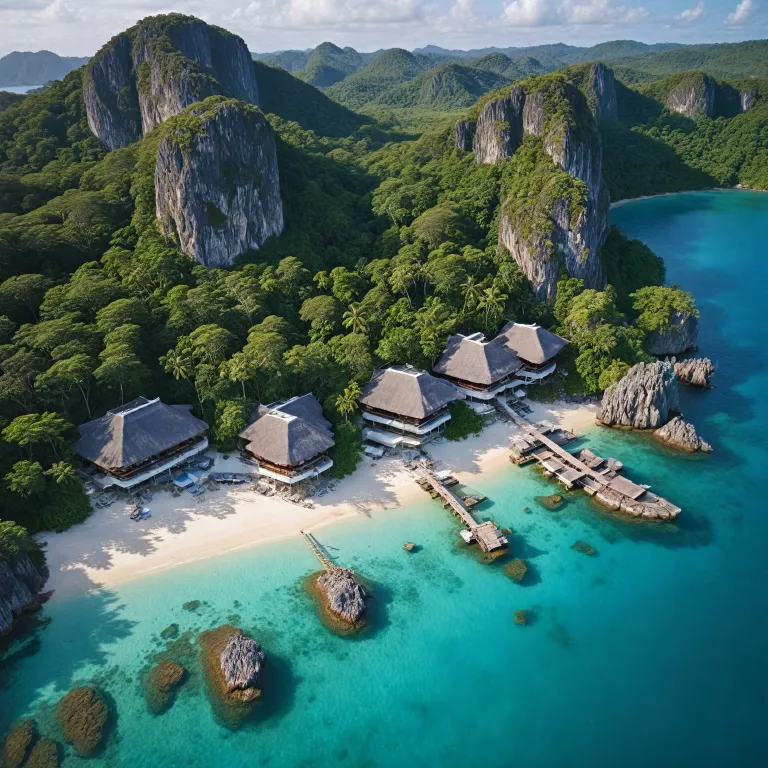 Luxury accommodations in Palawan: an elevated stay among islands, beaches, and limestone cliffs