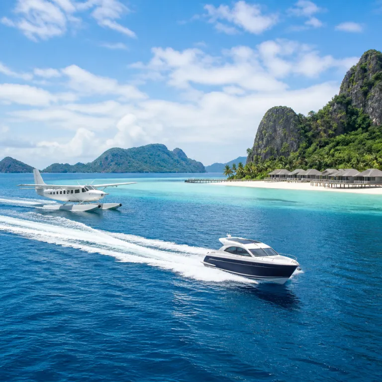 Seaplanes, speedboats and the art of getting between Philippine islands in style